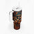 Day of Dead Skull Tumbler With Handle Sugar Skull Musican