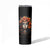 Day of Dead Lady Skinny Tumbler Sugar Skull Rose Lady