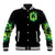 Flame Skull Baseball Jacket Heaven Don't Want Me Hell Afraid I Take Over DT01