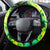 Flame Skull Steering Wheel Cover Heaven Don't Want Me Hell Afraid I Take Over