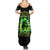 Flame Skull Summer Maxi Dress Heaven Don't Want Me Hell Afraid I Take Over DT01