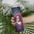 Day of Dead Lady Skinny Tumbler Sugar Skull Field Rose Lady