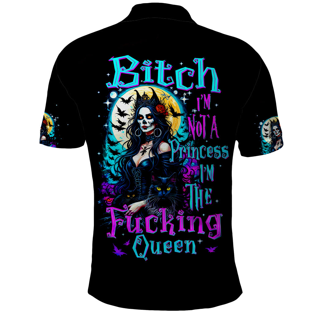 witch-skull-polo-shirt-bitch-im-not-a-princess-im-the-fucking-queen