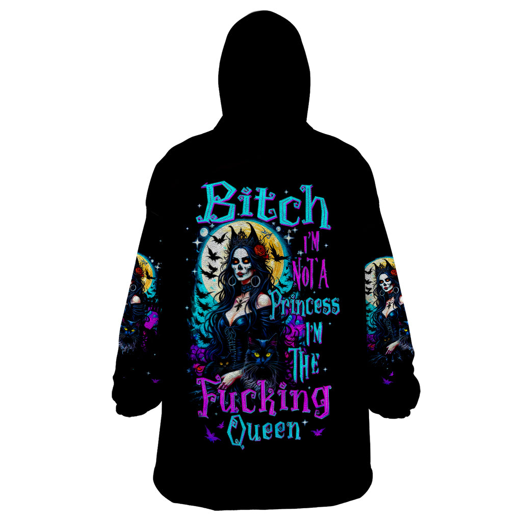 witch-skull-wearable-blanket-hoodie-bitch-im-not-a-princess-im-the-fucking-queen