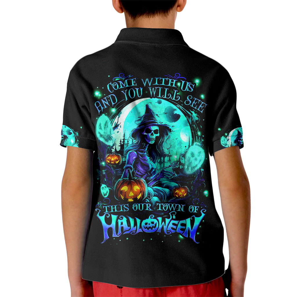 witch-skull-kid-polo-shirt-come-with-us-and-you-will-see-our-halloween