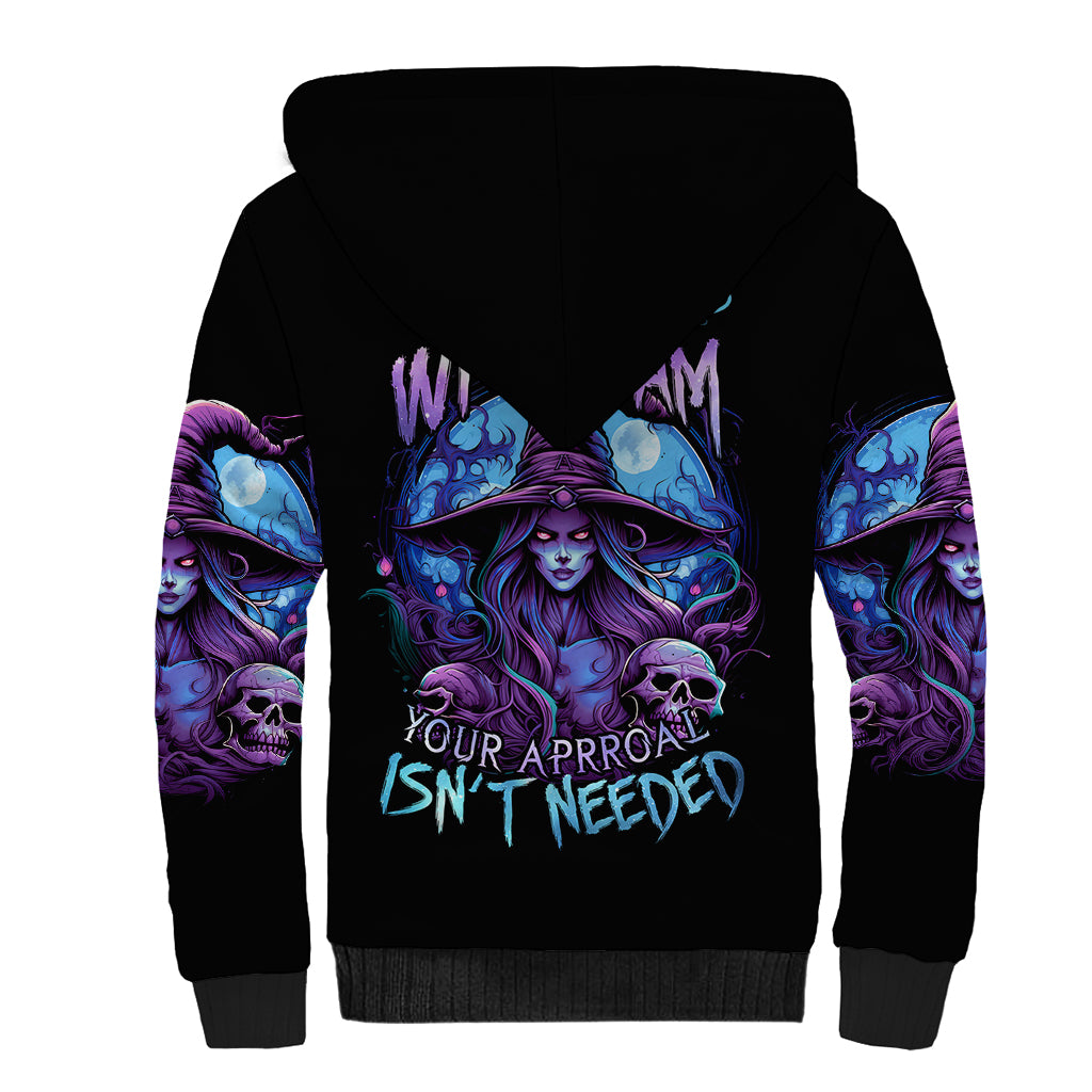 witch-skull-sherpa-hoodie-iam-who-iam-your-approval-isnt-need