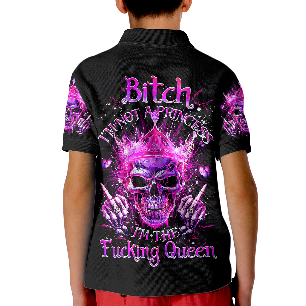 queen-skull-kid-polo-shirt-bitch-im-not-a-princess-im-the-fucking-queen