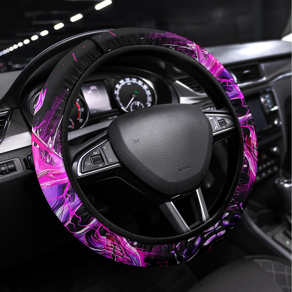 Queen Skull Steering Wheel Cover Bitch I'm Not A Princess I'm The Fucking Queen