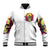 Flower Skull Baseball Jacket Judge Me When You're Perfect Otherwise Shut Up