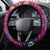 Flower Skull Steering Wheel Cover Judge Me When You're Perfect Otherwise Shut Up