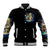 Mummy Skull Baseball Jacket I'm Going To Hell to Pick You Up