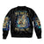 Mummy Skull Bomber Jacket I'm Going To Hell to Pick You Up