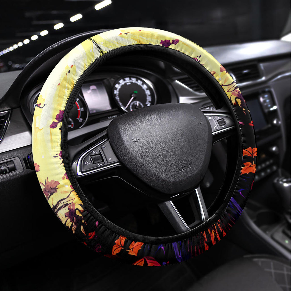 Halloween Skull Steering Wheel Cover Please Excuse My Resting Witch Face