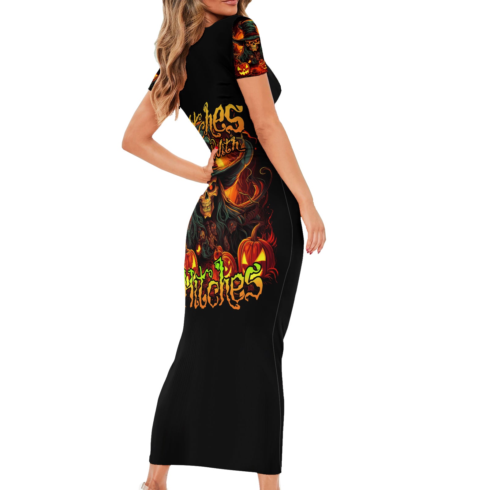 witch-skull-short-sleeve-bodycon-dress-witches-with-hitches