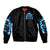 Flame Jeep Bomber Jacket I'm The Black Jeep Of The Family