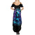 Witch Skull Summer Maxi Dress I Was Born With My Heart On My Sleeve A Fire In My Soul And Amout Can't Control