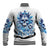 Rose Skull Baseball Jacket King Skull