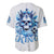 Rose Skull Baseball Jersey King Skull