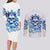 Rose Skull Couples Matching Long Sleeve Bodycon Dress and Long Sleeve Button Shirt King Skull