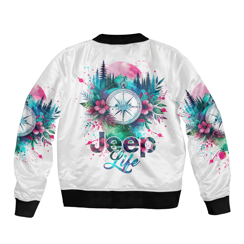 Jeep Life Bomber Jacket Forest Jeep