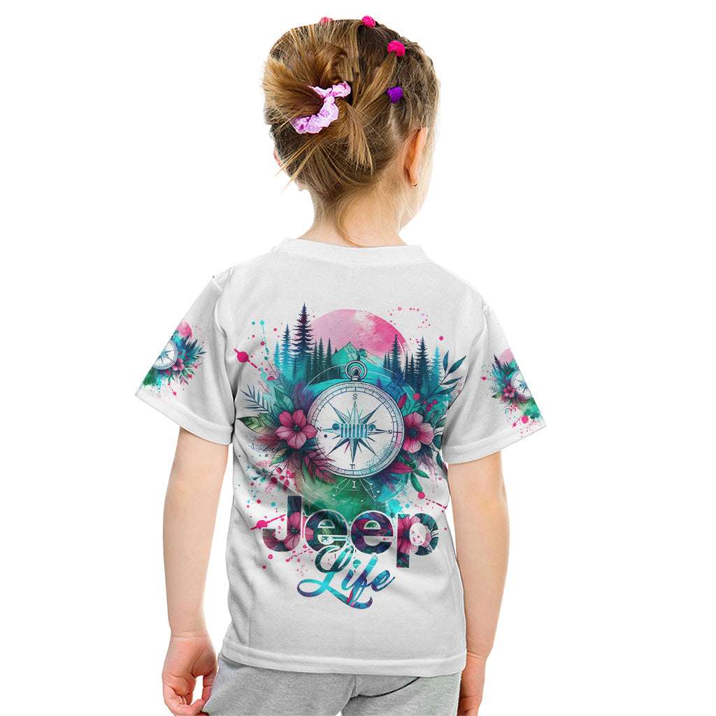 Jeep Life Kid T Shirt Forest Jeep