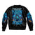 Witch Skull Bomber Jacket Stranger Think I'm Quiet My Best Friends Know I'm Crazy