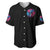 Rose SKull Baseball Jersey Sorry Honey Sarcasm Falls Out Of My Mouth Just Like Stupid Fall From Your