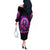 Rose Skull Off The Shoulder Long Sleeve Dress DILLIGAG