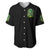 Irish Skull Baseball Jersey Good Girls Drink Wine Badass Girls Thug Beer