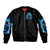 Flame Jeep Bomber Jacket I'm The Black Jeep Of The Family