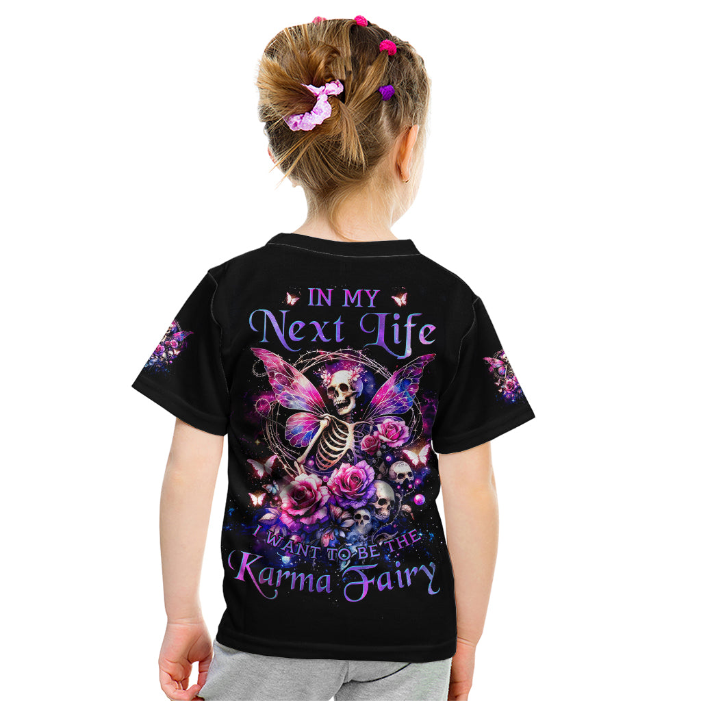 Fairy Skull Kid T Shirt In My Next Life I Want To Be The Karma Fairy