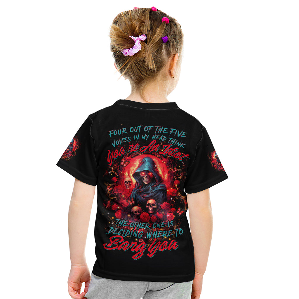 Rose Queen Kid T Shirt Four Out Of The Five Voices In My Head Think You re An Idiot