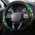 Flame Skull Steering Wheel Cover I'm Never Alone My Demons Are Wit Me 24/7