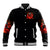 Rose Skull Baseball Jacket Iam Sweet Girl But If You Piss Me Off