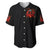 Rose Skull Baseball Jersey Iam Sweet Girl But If You Piss Me Off