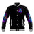 Rose Skull Baseball Jacket Just So We Are Clear I'm Not Afraid Of You