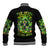 Irish Skull Baseball Jacket The Devil Whispered To Me I'm Coming For You