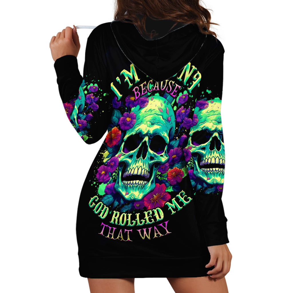 flower-skull-hoodie-dress-i-blunt-because-god-rolled-me-that-way