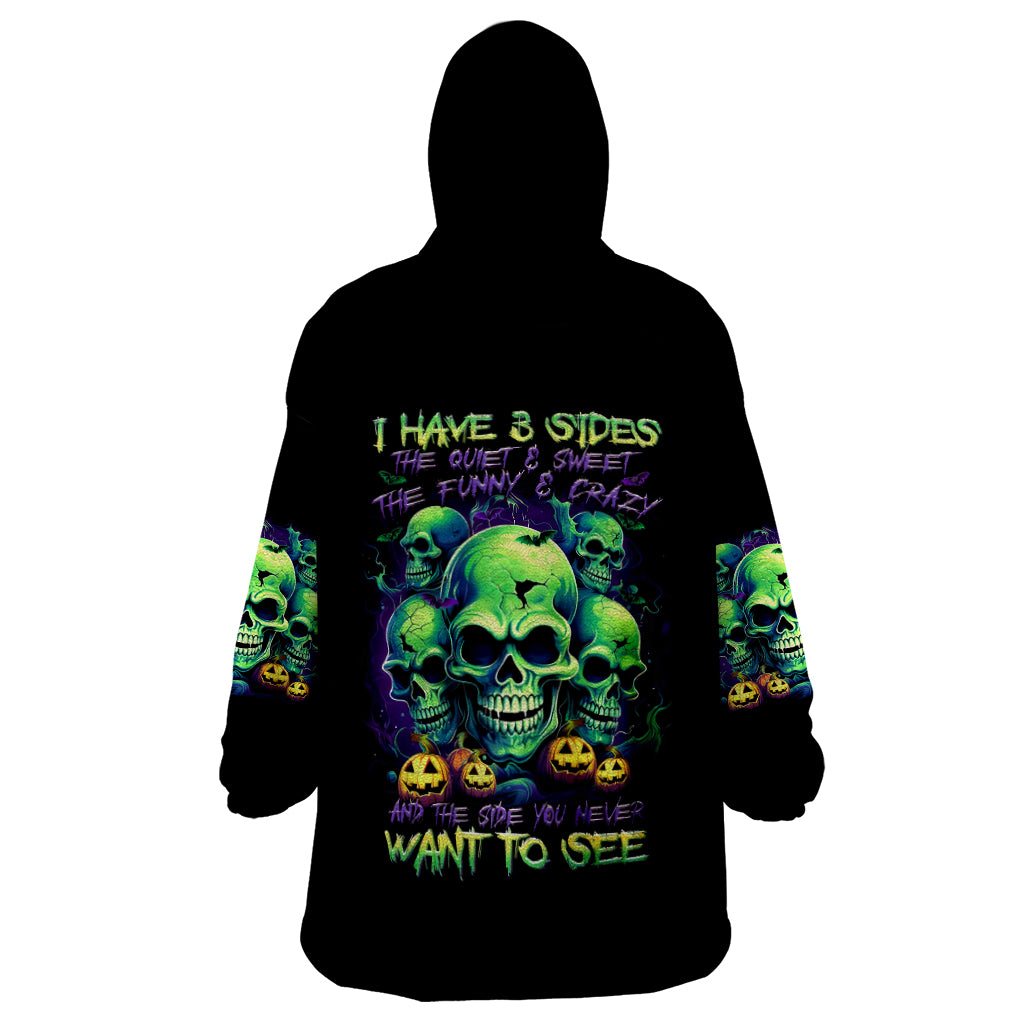 skull-pumpkin-wearable-blanket-hoodie-i-have-three-side-quite-funny-and-side-you-never-want