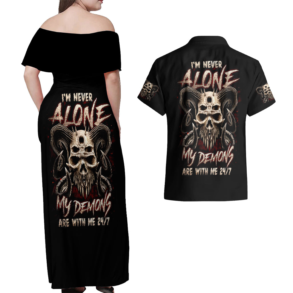 satan-skull-couples-matching-off-shoulder-maxi-dress-and-hawaiian-shirt-i-never-alone-my-demon-with-me-247