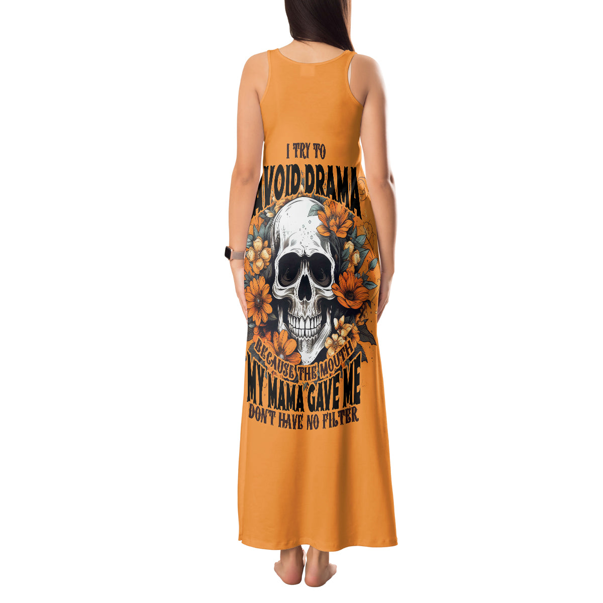 flower-skull-tank-maxi-dress-i-try-to-avoid-drama