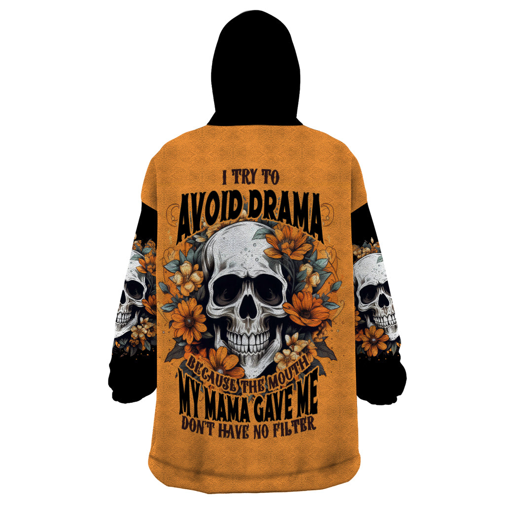 flower-skull-wearable-blanket-hoodie-i-try-to-avoid-drama