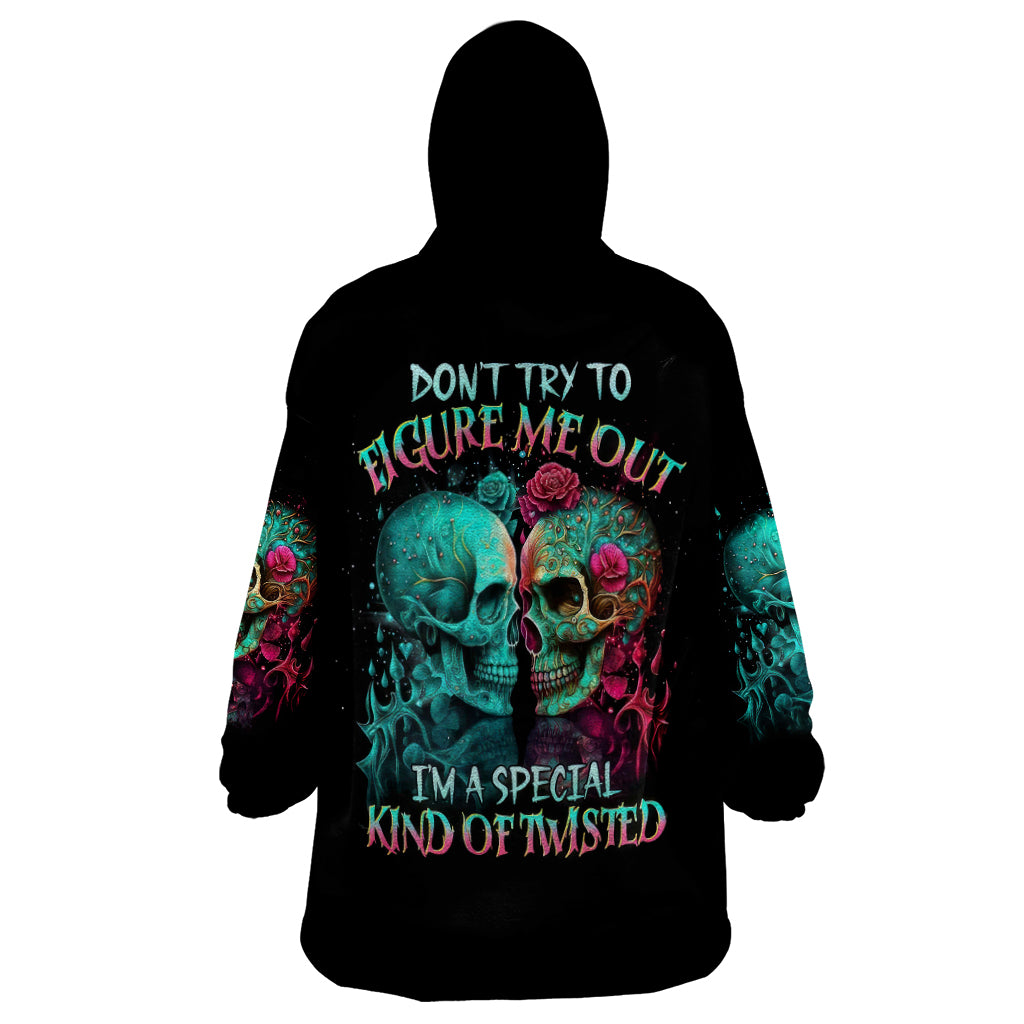 twin-skull-wearable-blanket-hoodie-dont-try-to-figure-me-out-im-a-special