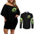 zombie-skull-couples-matching-off-shoulder-short-dress-and-long-sleeve-button-shirts-i-never-alone-my-demon-with-me-247