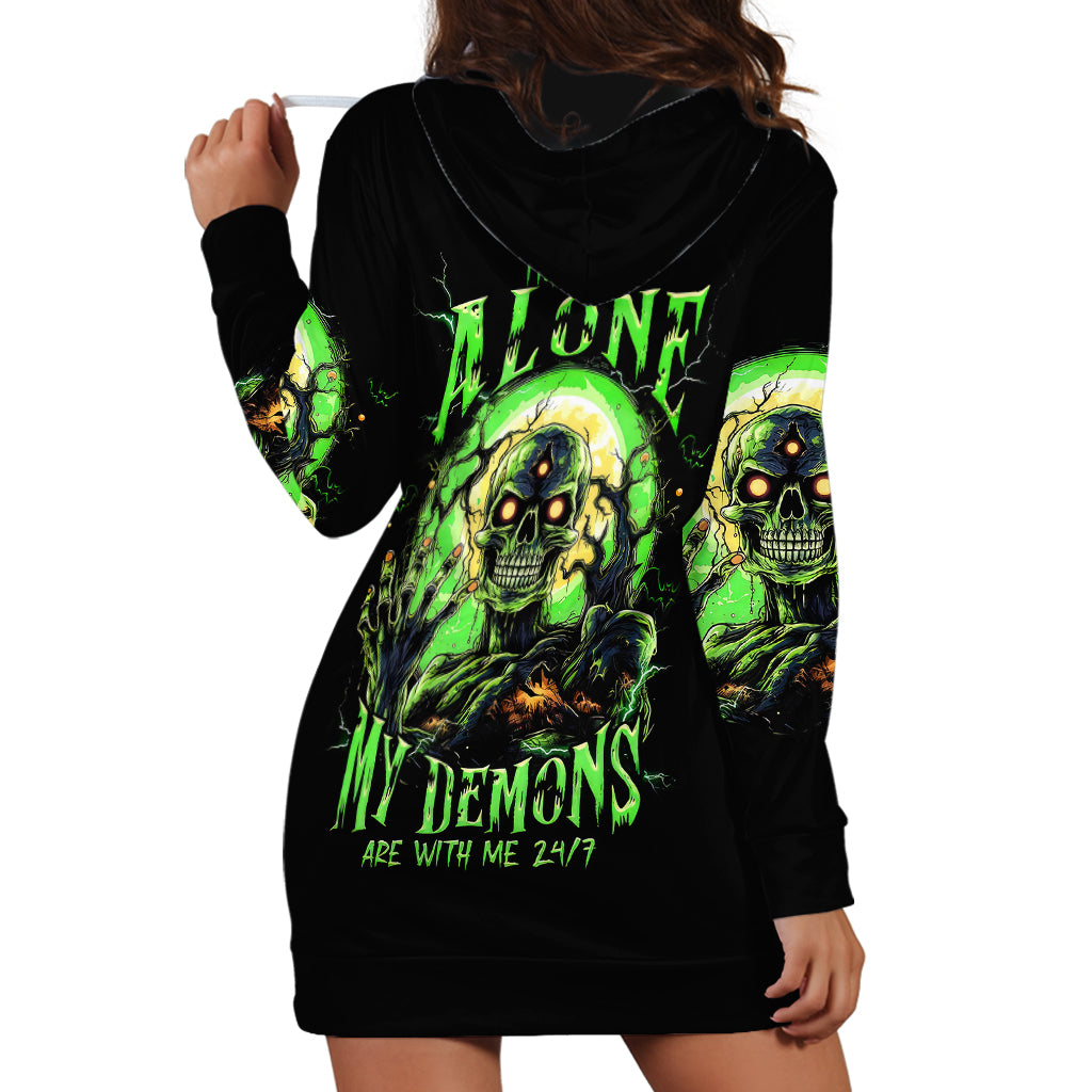 zombie-skull-hoodie-dress-i-never-alone-my-demon-with-me-247