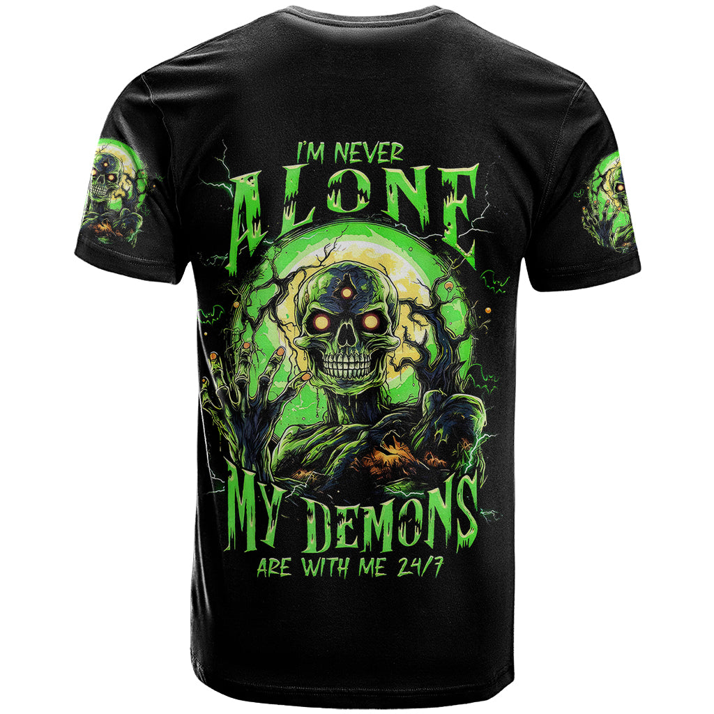 zombie-skull-t-shirt-i-never-alone-my-demon-with-me-247