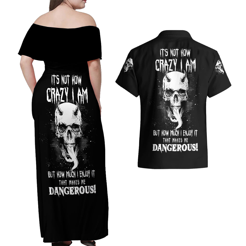 devil-skull-couples-matching-off-shoulder-maxi-dress-and-hawaiian-shirt-its-not-how-crazy-iam-but-enjoy-it-make-me-dangerous