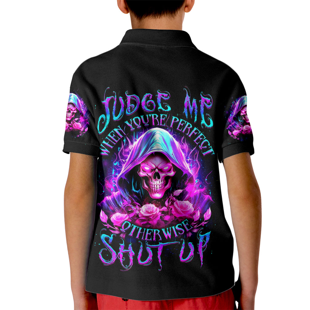 fire-skull-kid-polo-shirt-judge-me-when-youre-perfect-otherwise-shut-up