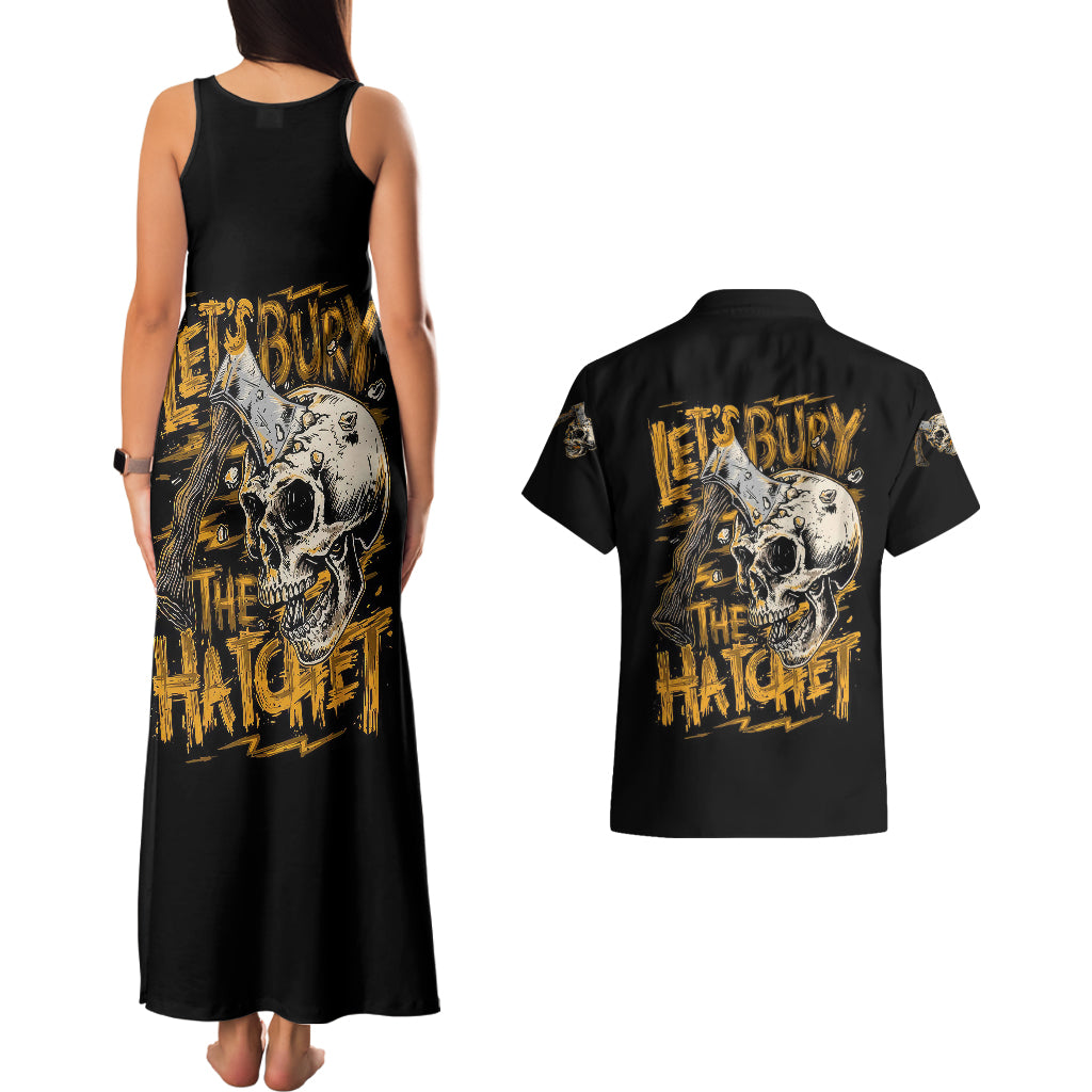 axe-skull-couples-matching-tank-maxi-dress-and-hawaiian-shirt-lets-bury-the-hatchet