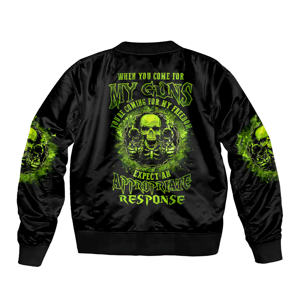 gun-skull-bomber-jacket-when-you-come-for-my-gun-expect-an-appropriate-response